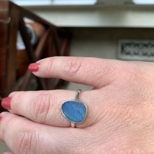 Genuine Australian Opal Ring
